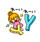 アシメちゃん☆ダジャレ（個別スタンプ：11）
