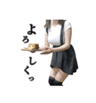 ママは〇〇勉強中（個別スタンプ：8）