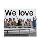 We love ★（個別スタンプ：1）