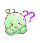 腹黒い緑の生き物（個別スタンプ：10）