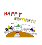 パジャにゃんず（個別スタンプ：14）