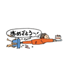 人々30(省スペース編)（個別スタンプ：15）