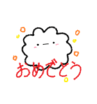 雲たちスタンプ（個別スタンプ：3）