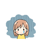 女の子 日常スタンプ（個別スタンプ：26）