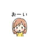 女の子 日常スタンプ（個別スタンプ：29）