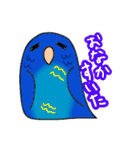 たまにシュールなインコ達（個別スタンプ：20）