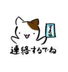 筆ねこ×遠州弁（個別スタンプ：33）