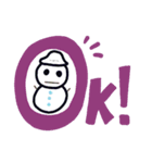 雪だるま軍曹LINEスタンプ（個別スタンプ：5）