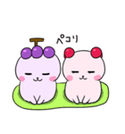 ブドちゃん＆サクちゃん（個別スタンプ：18）