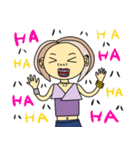 紫ベーコ（個別スタンプ：1）