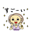 紫ベーコ（個別スタンプ：27）