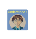 メガネパパさんの帰宅時間スタンプVer.2（個別スタンプ：18）