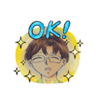 メガネパパさんの帰宅時間スタンプVer.2（個別スタンプ：24）