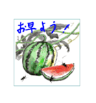 ミチコばあば NO21  夏の果物（個別スタンプ：10）