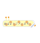 省スペースメッセージスタンプ改（個別スタンプ：7）