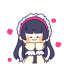 3人のメイドさん（個別スタンプ：1）