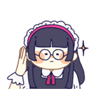 3人のメイドさん（個別スタンプ：3）