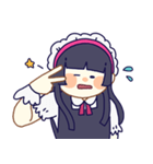 3人のメイドさん（個別スタンプ：7）