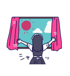 3人のメイドさん（個別スタンプ：9）