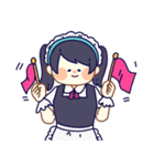 3人のメイドさん（個別スタンプ：11）