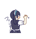 3人のメイドさん（個別スタンプ：12）