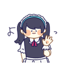 3人のメイドさん（個別スタンプ：13）