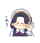 3人のメイドさん（個別スタンプ：19）
