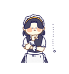 3人のメイドさん（個別スタンプ：24）