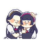 3人のメイドさん（個別スタンプ：30）