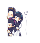 3人のメイドさん（個別スタンプ：31）