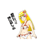 頑張る巫女お姉さん 19（個別スタンプ：19）