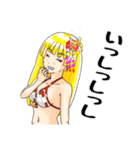 頑張る巫女お姉さん 19（個別スタンプ：20）