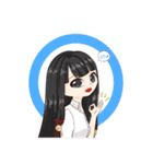 玄霊の天平－白虎宿主と御儀霊姫－（個別スタンプ：1）