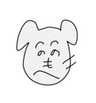 へのへのもへじanimals（個別スタンプ：3）