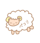 使いやすいゆるひつじスタンプ（個別スタンプ：4）