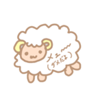 使いやすいゆるひつじスタンプ（個別スタンプ：8）