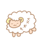 使いやすいゆるひつじスタンプ（個別スタンプ：24）