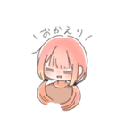 使いやすい女の子のスタンプ！（個別スタンプ：17）