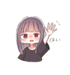 使いやすい女の子のスタンプ！（個別スタンプ：21）