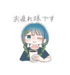 使いやすい女の子のスタンプ！（個別スタンプ：22）