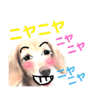 lovelyダックスフンド・アンの笑いシリーズ（個別スタンプ：7）