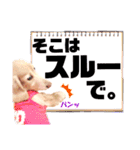lovelyダックスフンド・アンの笑いシリーズ（個別スタンプ：34）