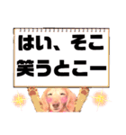 lovelyダックスフンド・アンの笑いシリーズ（個別スタンプ：40）