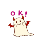 ハロウィンのかわいいオバケたち（個別スタンプ：13）