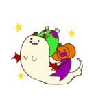 ハロウィンのかわいいオバケたち（個別スタンプ：40）