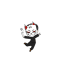 狐面くん（個別スタンプ：7）