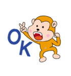 ハッピーな猿(サル) 2 - 日常会話（個別スタンプ：23）