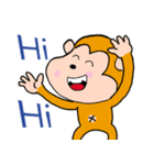 ハッピーな猿(サル) 2 - 日常会話（個別スタンプ：40）