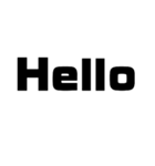 ゴリ文字スタンプ3（個別スタンプ：10）