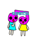 ふたご音符ちゃん（個別スタンプ：12）